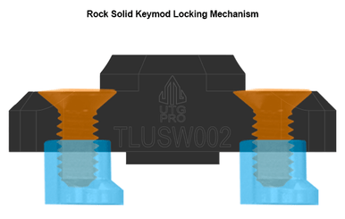 UTG PRO® Keymod Standard QD Sling Swivel Adaptor